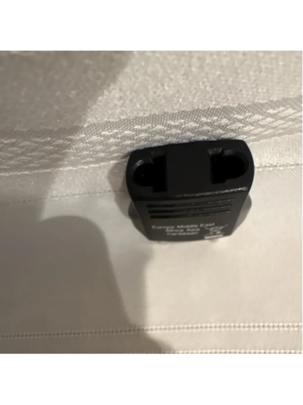 US to Europe Middle East Africa Asia Caribbean 2 Pin Plug Adapter Universal
